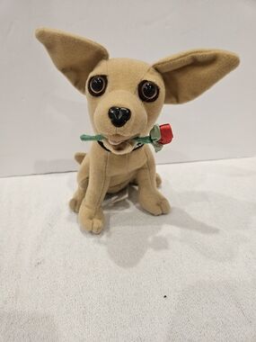 Taco Bell 7" Chihuahua Dog Plush YO QUIERO TACO BELL Works/ Talks w/Rose